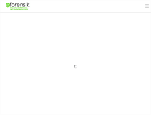 Tablet Screenshot of eforensik.com